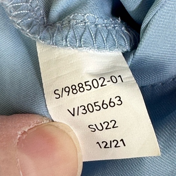 Elegant Light Blue Women's Jumpsuit - Picture 5 of 12